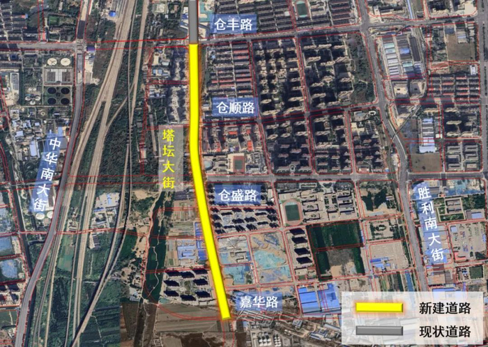 《市区南部区域路网完善工程方案》公示|平安|大街|断面图_新浪新闻