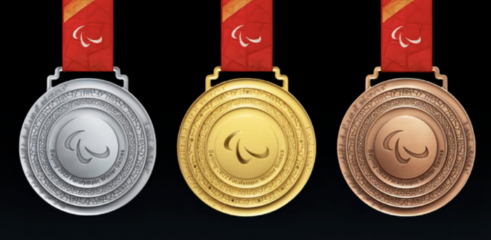 北京冬残奥会的圆环最外侧便刻有盲文。图源网络