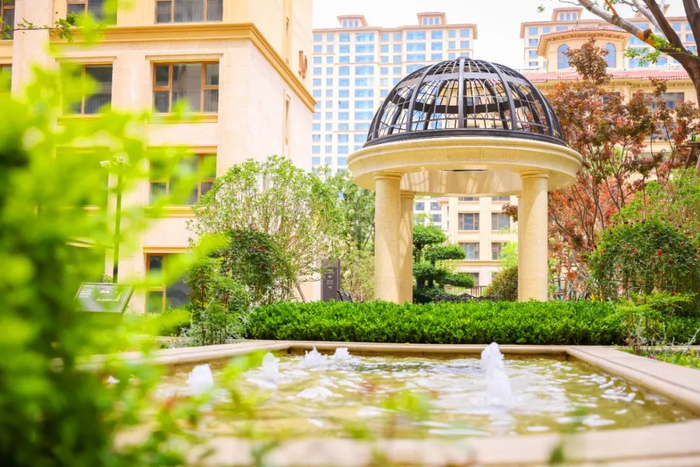 ▲君一控股·青岛海尚府项目实景图