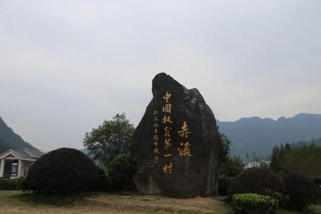 (赤溪村村委会供图)驱车走近福建省福鼎市磻溪镇赤溪村,远远就能看见