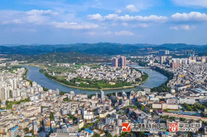 北流市。刘军 摄 图源：玉林新闻网