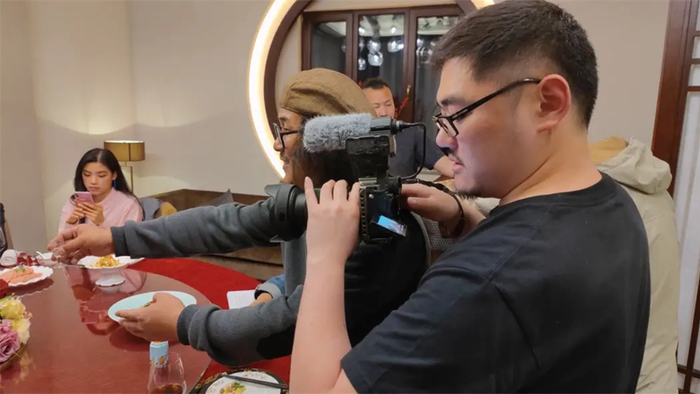 《上流》拍摄现场