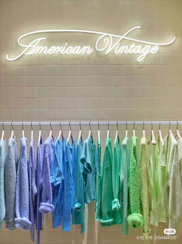 ◎图源：小红书@american vintage