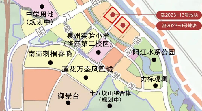 最全高清规划图来了!泉州中心市区23宗用地详细信息公布!