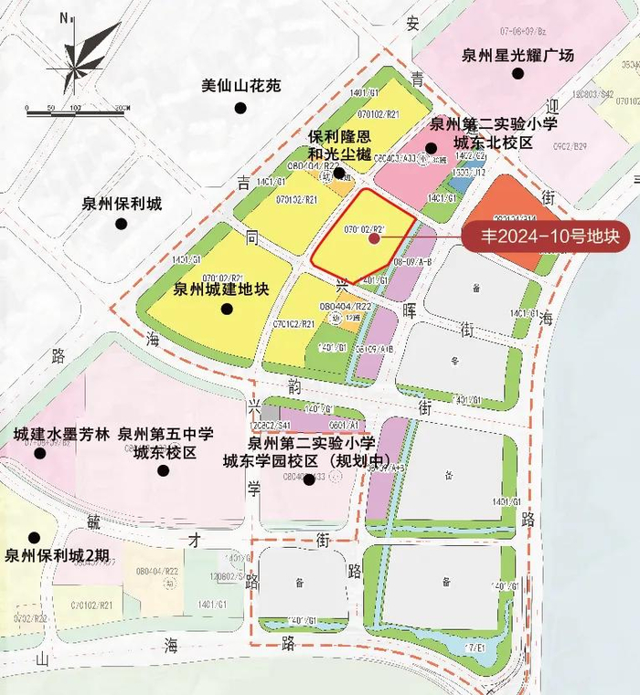 最全高清规划图来了!泉州中心市区23宗用地详细信息公布!