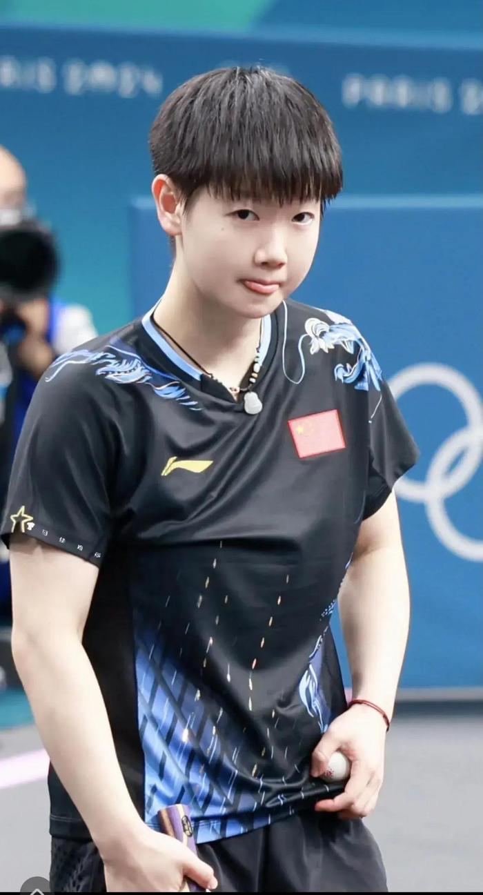 封神了!奥运赛场上的孙颖莎,告诉世界:我的局点才是真正的局点