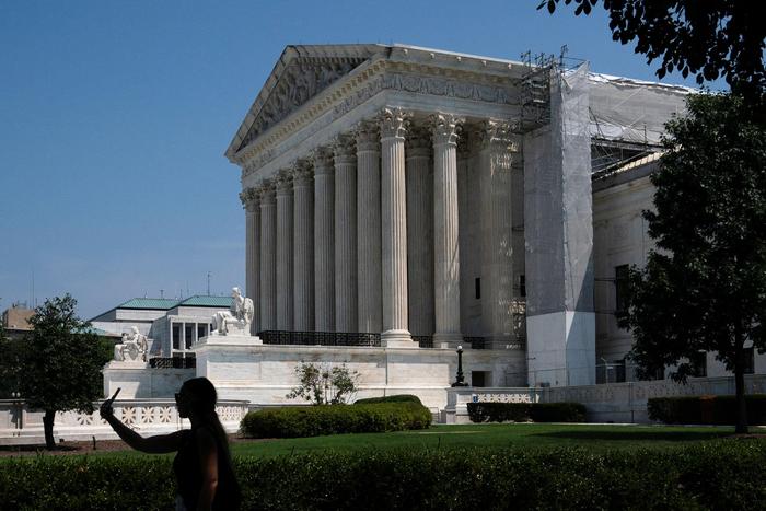 当地时间2024年7月29日，美国华盛顿，美国最高法院。图/IC photo