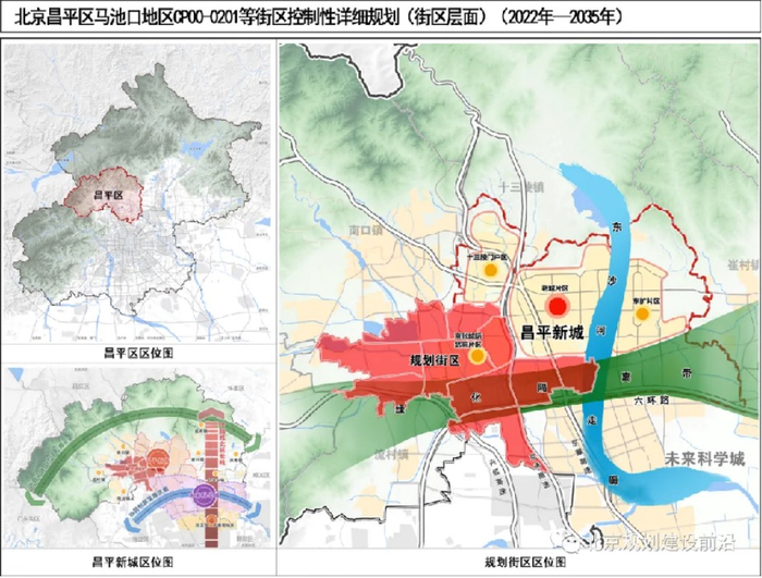 马池口区域规划图