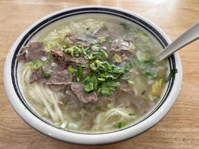 原汤牛肉面:想象与现实的差距