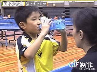 张本智和小时候,看多了还觉得挺可爱的