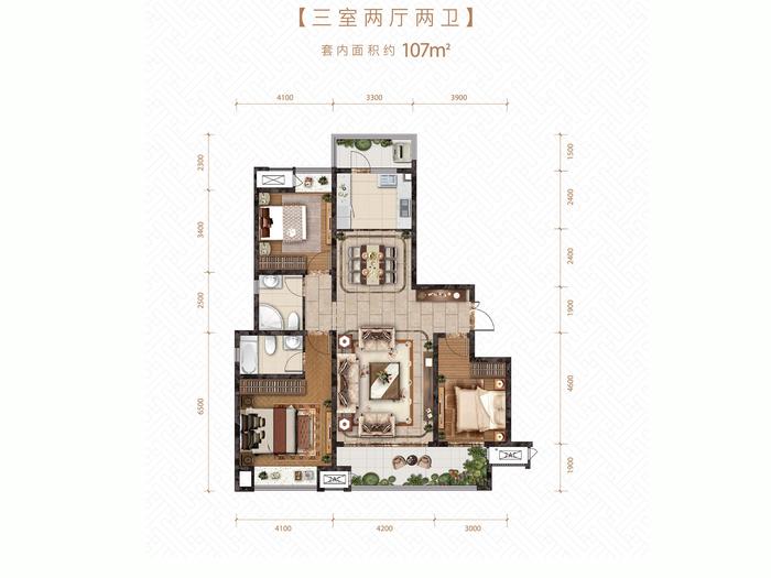 邵东创新江山赋户型图图片