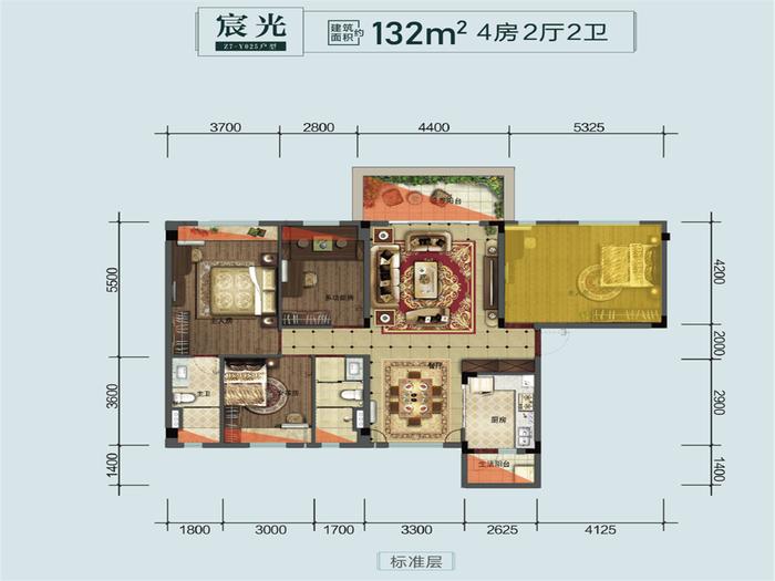 茶马古镇碧桂园户型图片