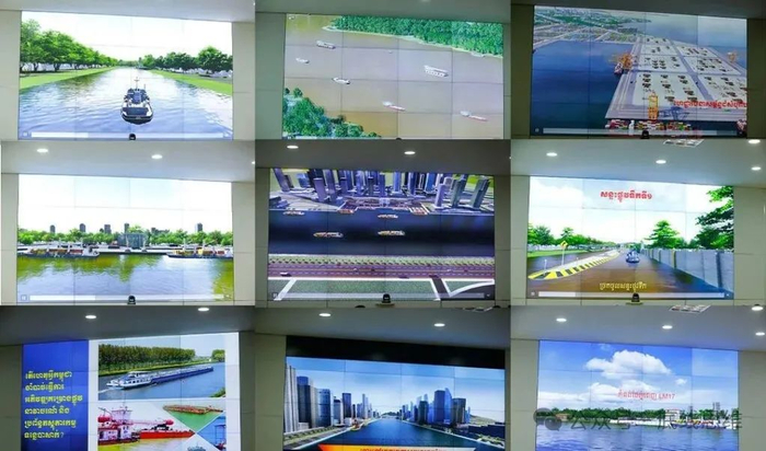 德崇扶南运河效果图  东盟通讯社