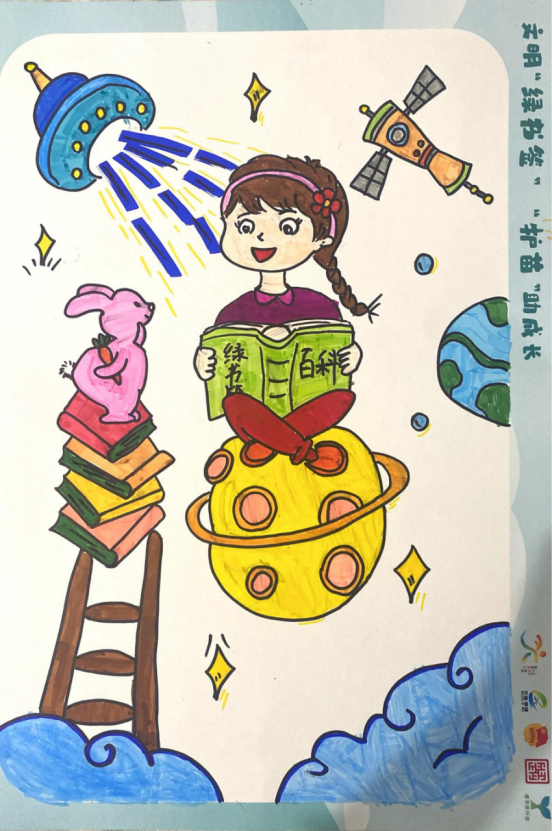 无锡锡山鹅湖:开展"文明绿书签 护苗助成长"绘画作品征集活动
