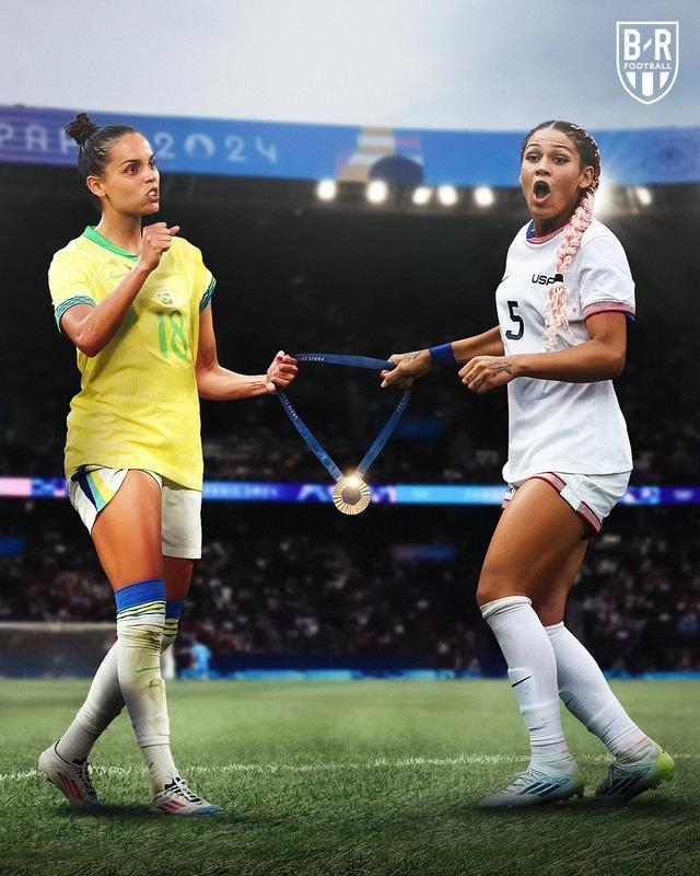 被后辈"抬"进决赛,巴西女足传奇玛塔最后一舞冲击首金