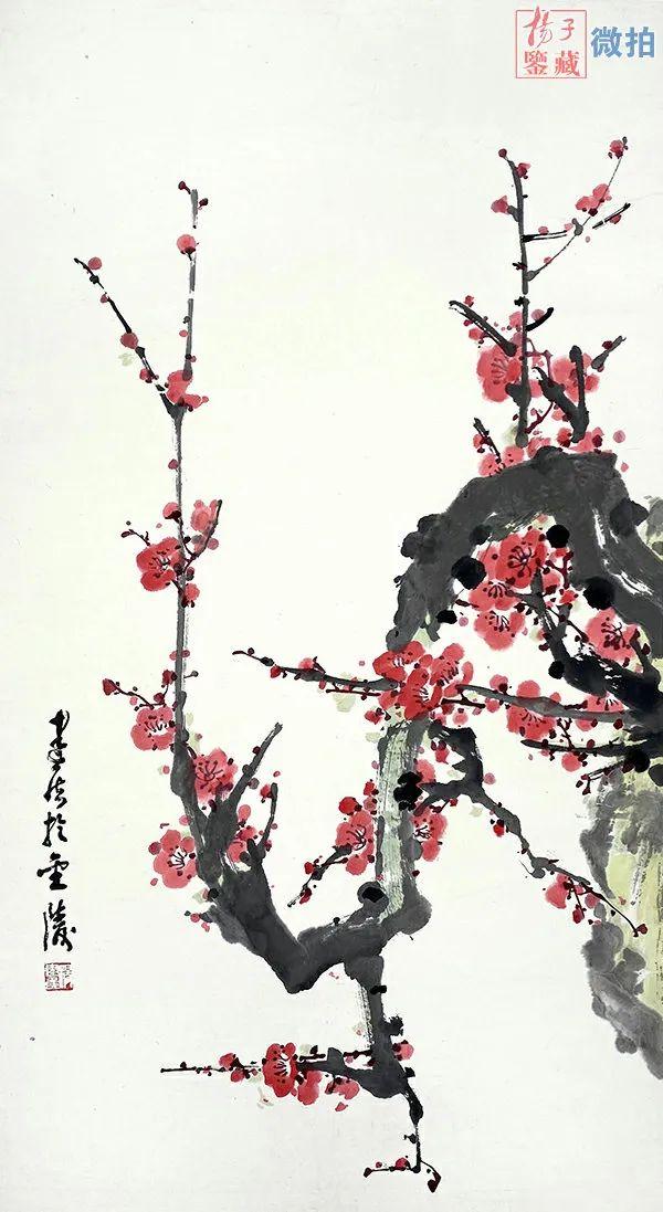 lot70作 者:杨建侯作 品:红梅傲雪尺 寸:88cm×50cm 4平尺起拍价:5980