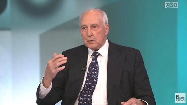 澳大利亚前总理基廷 视频截图