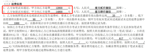 培训协议退费标准。资料图片 