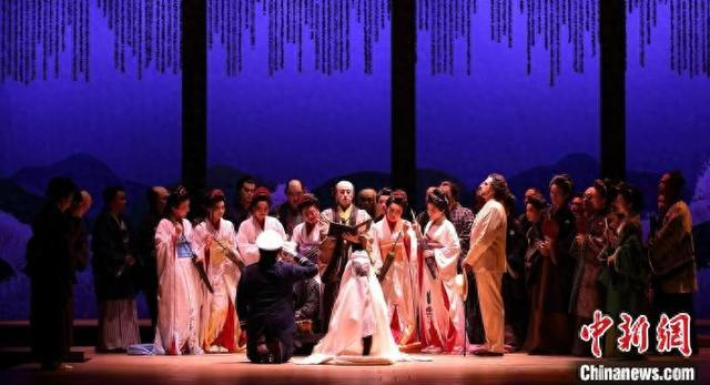 中英联合版歌剧《蝴蝶夫人》。 上海大剧院 供图