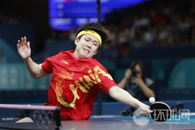 (环球时报-环球网 李昊 摄)8月9日,在巴黎奥运会乒乓球男子团体决赛中