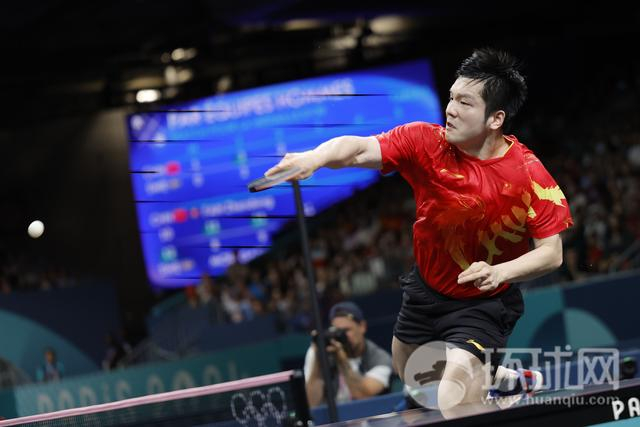 (环球时报-环球网 李昊 摄)8月9日,在巴黎奥运会乒乓球男子团体决赛中