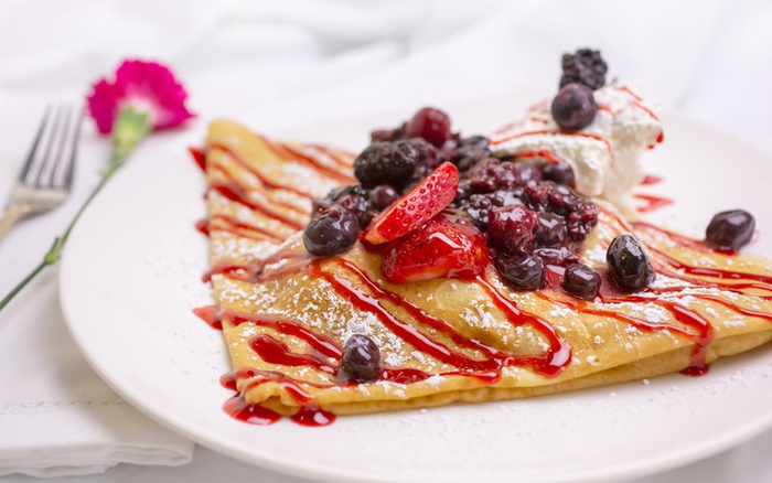 周末美食diy丨可丽饼的奥运激情与法式甜蜜