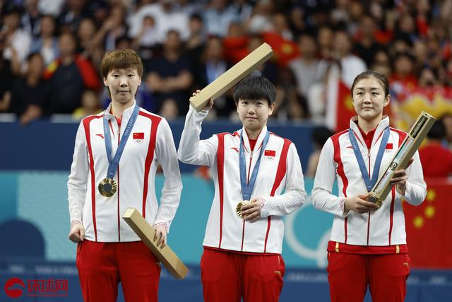 巴黎奥运会乒乓球女团决赛,国乒女团3-0战胜日本女团,连续五届奥运会