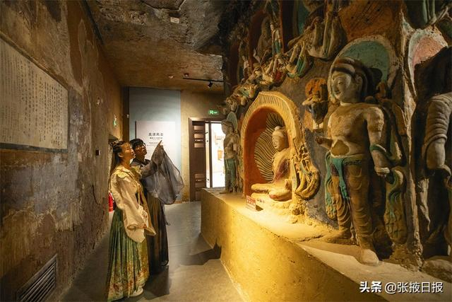 (吴玮)七夕佳节之际,张掖市博物馆举办"如七而遇·约在张博"七夕