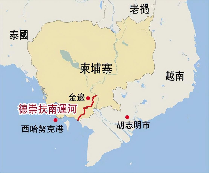 中柬两国双赢,柬埔寨的大运河,一旦开通,到底有多重要?