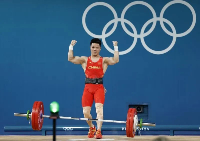 李发彬在比赛中。摄影：杨磊 图源：新华社