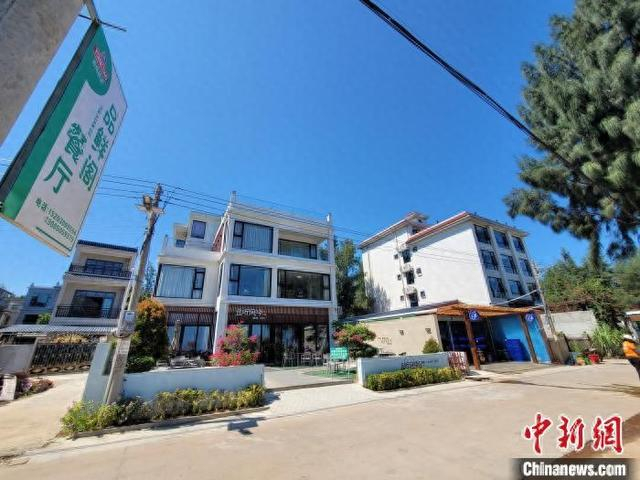 8月8日拍摄的海南省临高县东英镇和新村一民宿。中新网记者 王晓斌 摄