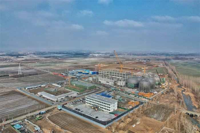 中储国能300MW压缩空气储能电站项目 图片来源：陈阳/摄