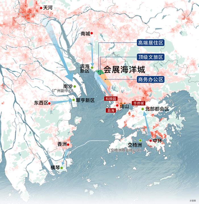 大湾区地图全图图片