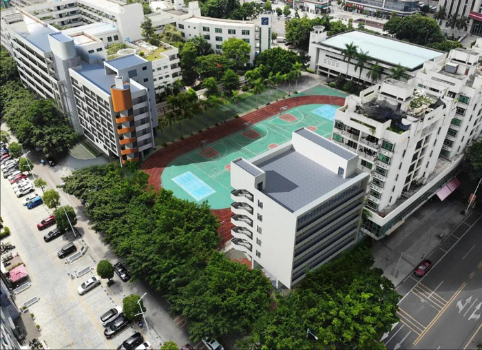 改扩建工地鸟瞰图