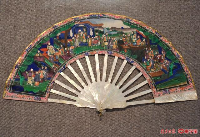 一起来领略“扇”动世界的中国风,清代外销扇专题展来啦!|南宁市_新浪新闻