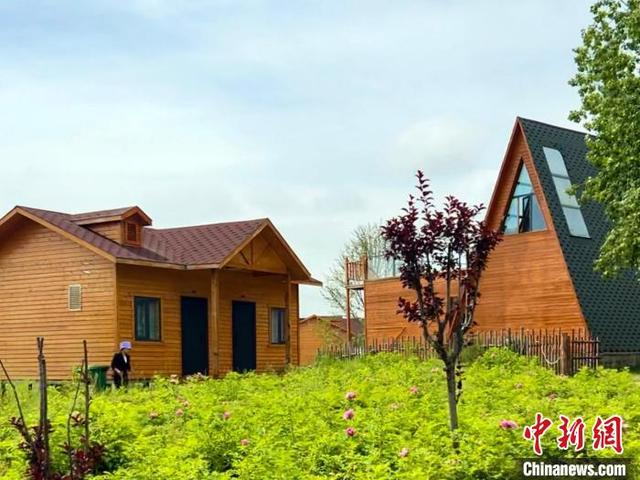 杨岭村村容村貌焕然一新。赵柏萱 摄