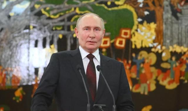 普京6月发表讲话：乌克兰幻想俄罗斯撤军，绝不可能 外媒视频截图 