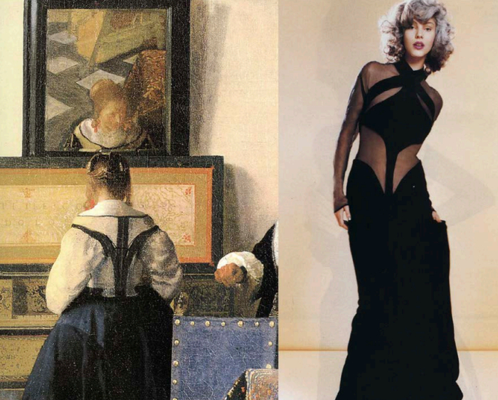 1996秋冬系列向荷兰画家约翰尼斯·维米尔致敬