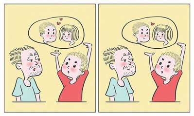 看图片找不同|找不同|两幅|读者_新浪新闻