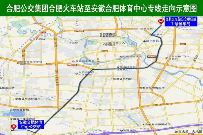 合肥公交车路线图图片