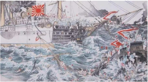 甚至连日本浮世绘对“高升”沉没的惨状，都无法如他们政府粉饰的那样