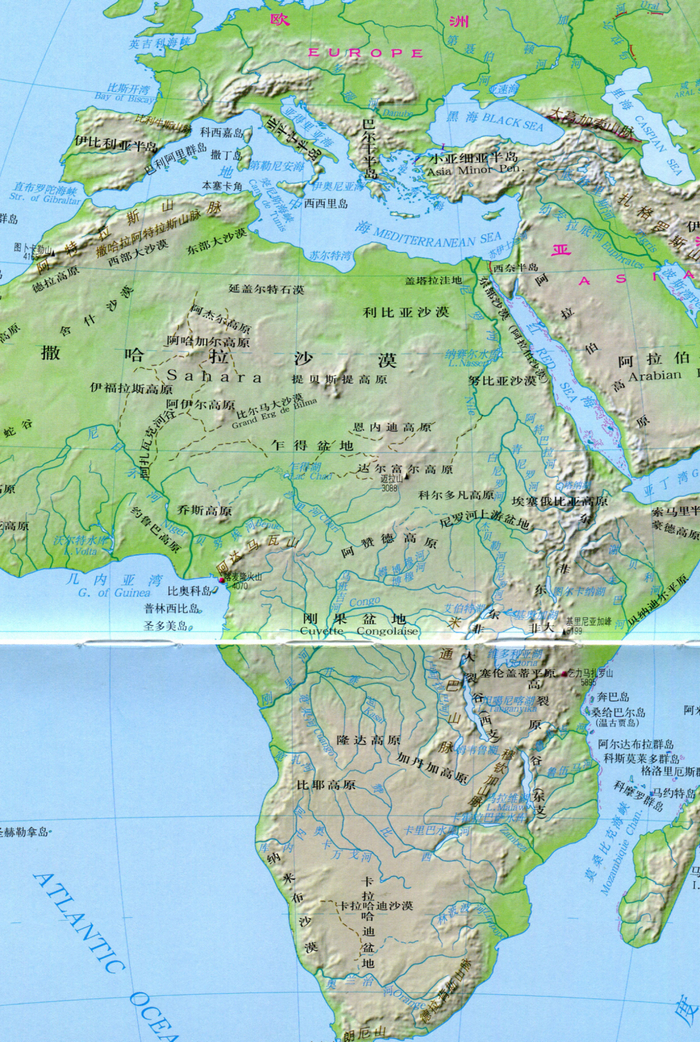 【水文地理】高考地理中的辫状水系与潮汐树,世界最长十大河流