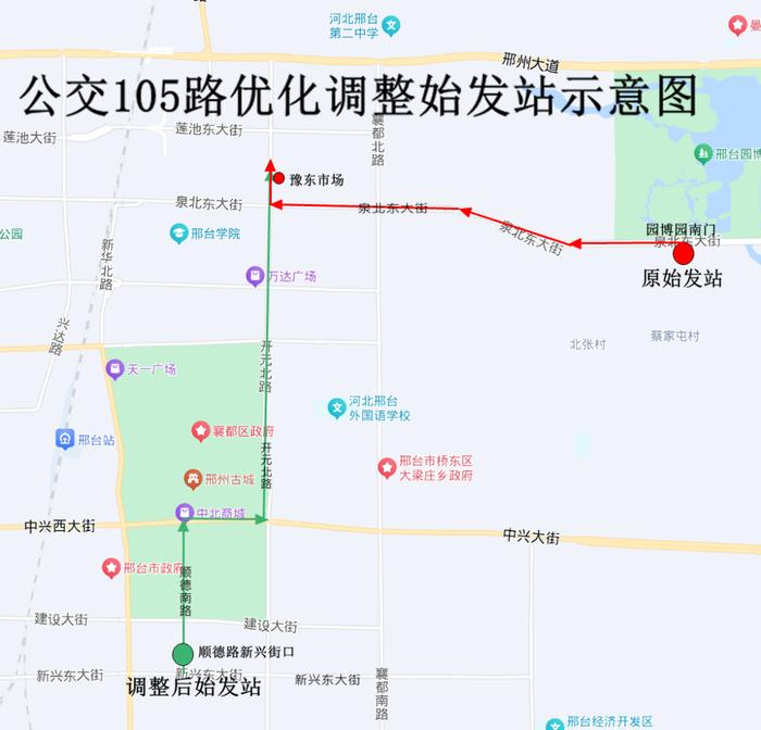 北京公交105路线路图图片