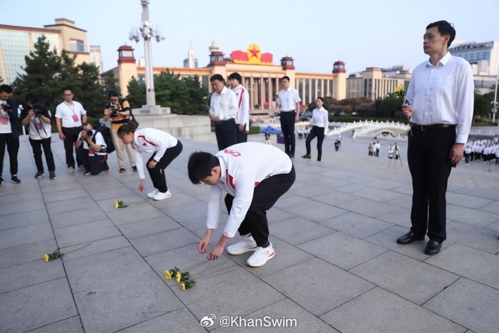 笑喷！潘展乐被问接下来目标：先把你们记者应付过去 我再好好放松-潘 pan