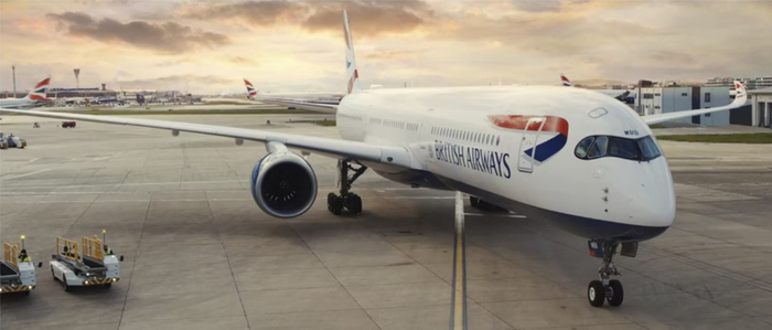 英国航空。来源：公司官网