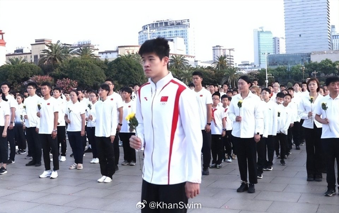 笑喷！潘展乐被问接下来目标：先把你们记者应付过去 我再好好放松-潘 pan