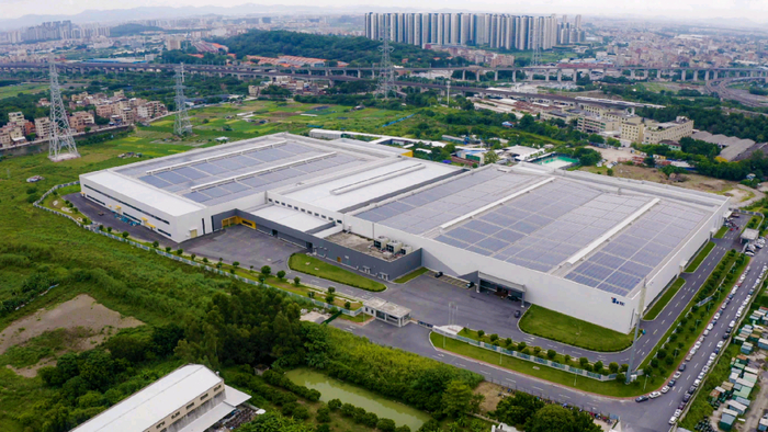 图为国家级智慧制造示范工厂