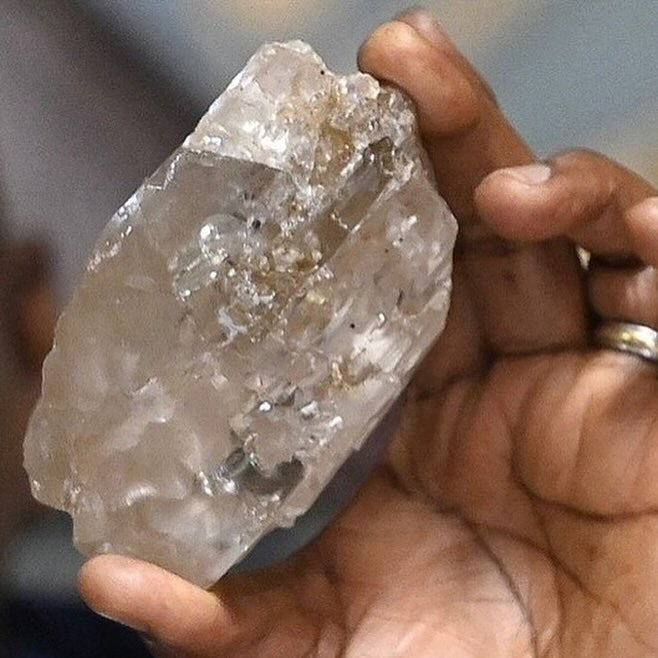 本世纪最大的钻石在非洲博茨瓦纳被发现