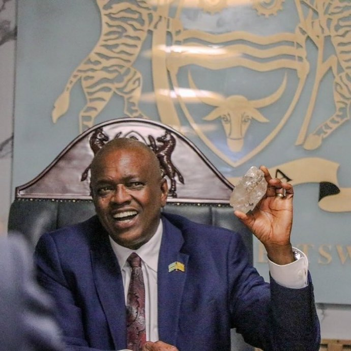 本世纪最大的钻石在非洲博茨瓦纳被发现
