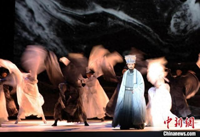 音乐剧《大江东去》剧照。 廖文静 摄